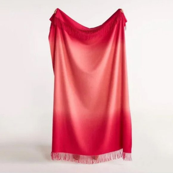 ISO - Anthropologie Ombre Cashmere Blanket in Pink - Picture 1 of 1